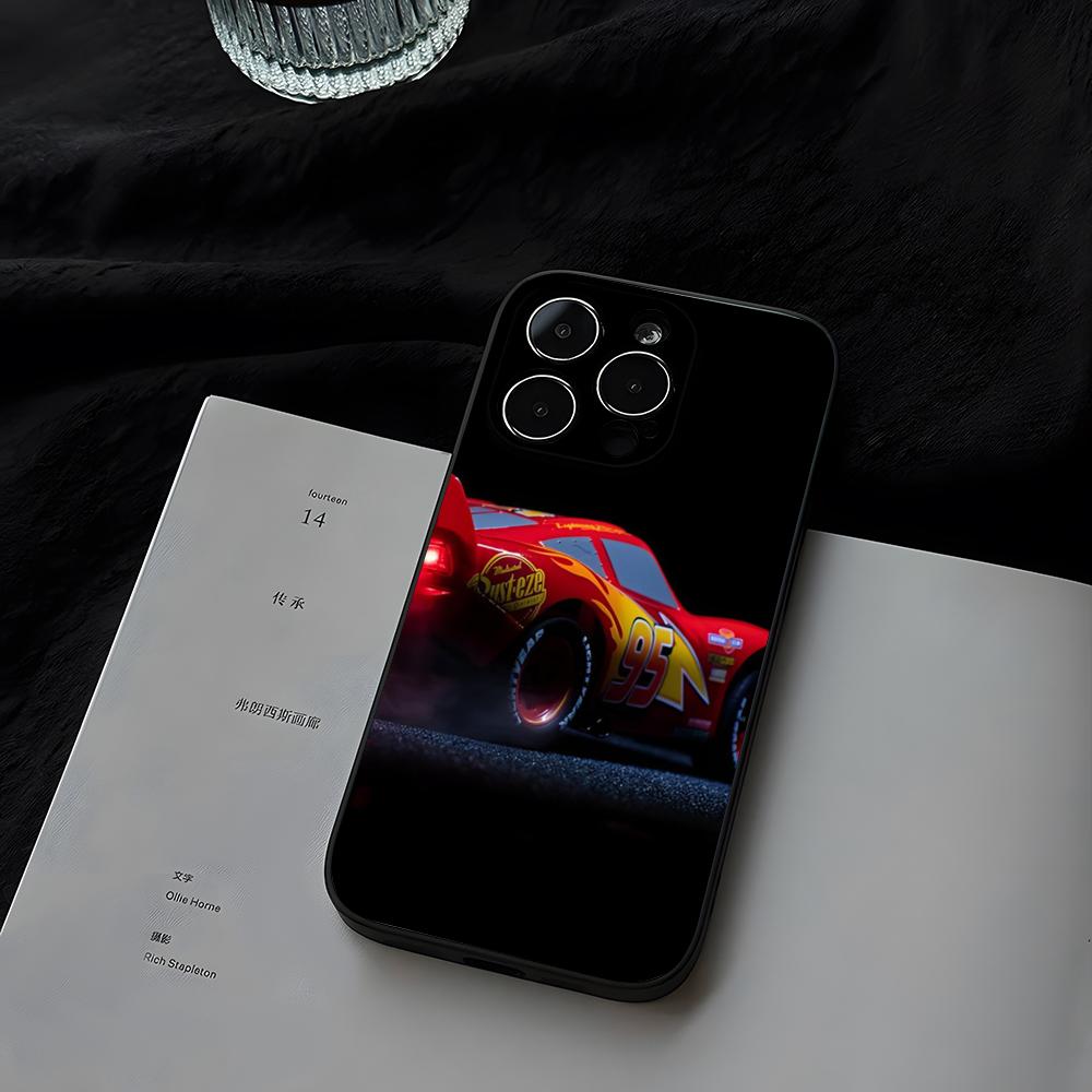 Lighting Mcqueen Decor - Cars Flash M-McQueen Red-95 Phone Case
