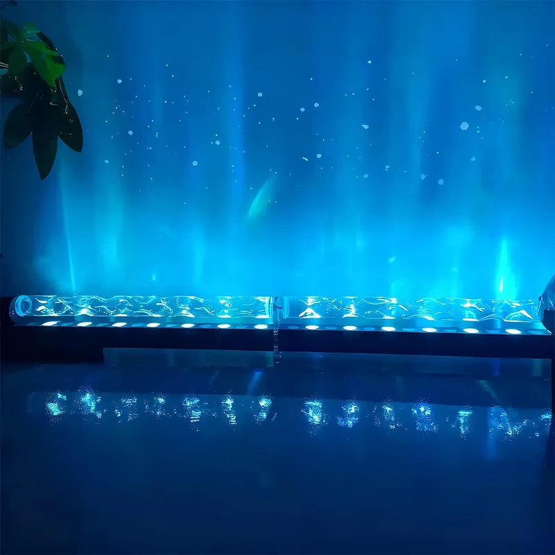 Lighting Decoration In Bedroom - Smart 3D Wall Wash Flame Projection