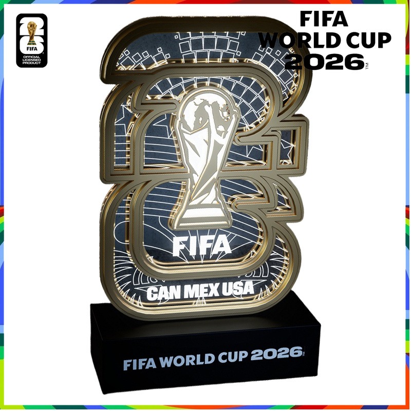 Lighting World Decor - 26 Golden Theme FIFA World Cup