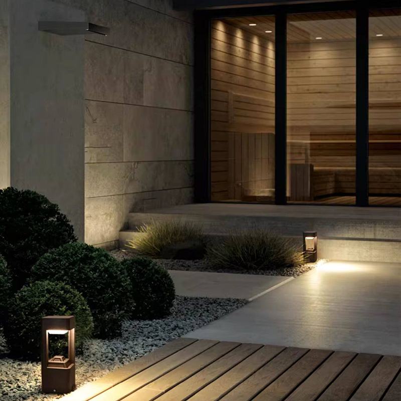 Luminous floor lamp courtyard  - Garden Lighting Decor 评论和价格