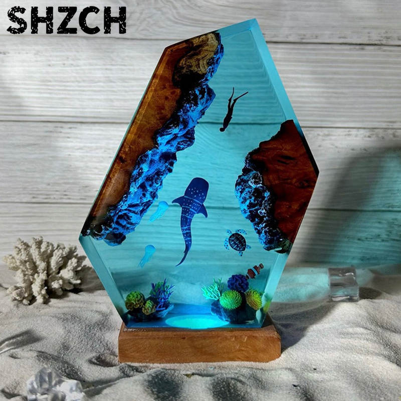 Seabed World Diving Resin Stat - Lighting World Decor 评论和价格
