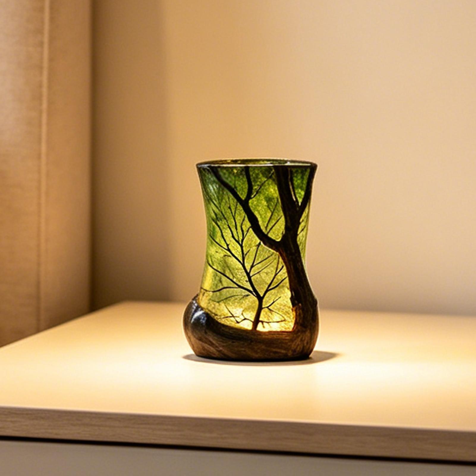 Bedside Table Lamp Forest Nigh - Lighting Decoration In Bedroom 评论和价格