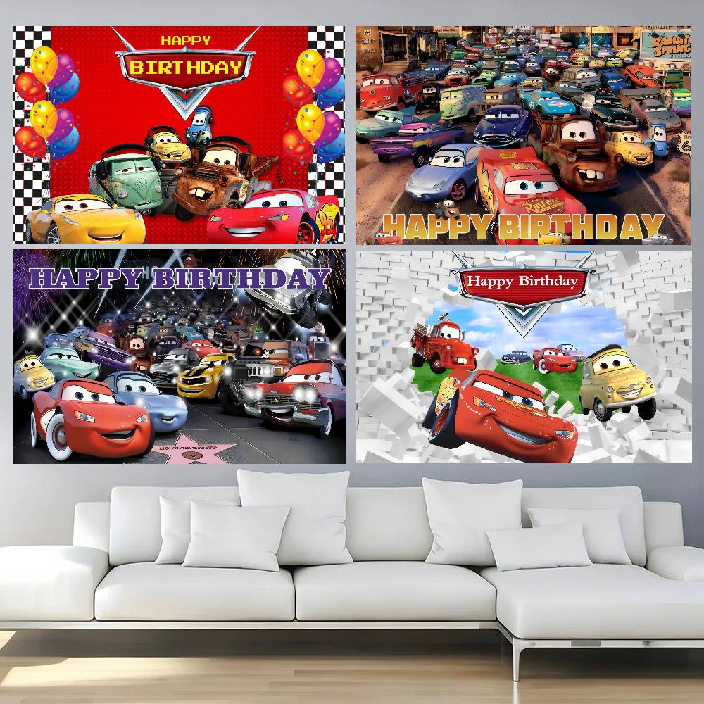 Movie Cars Party Decorations B - Lighting Mcqueen Decor 评论和价格