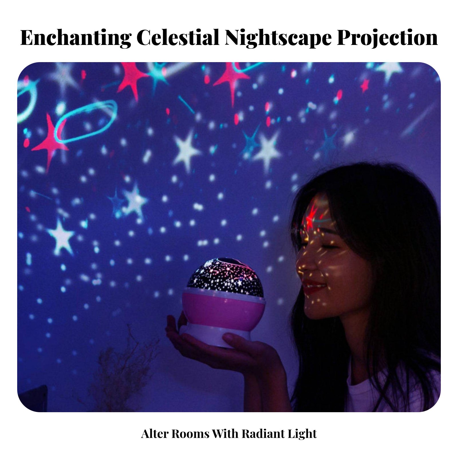 Galaxy Projection Device Celes - Lighting Decoration In Bedroom 评论和价格