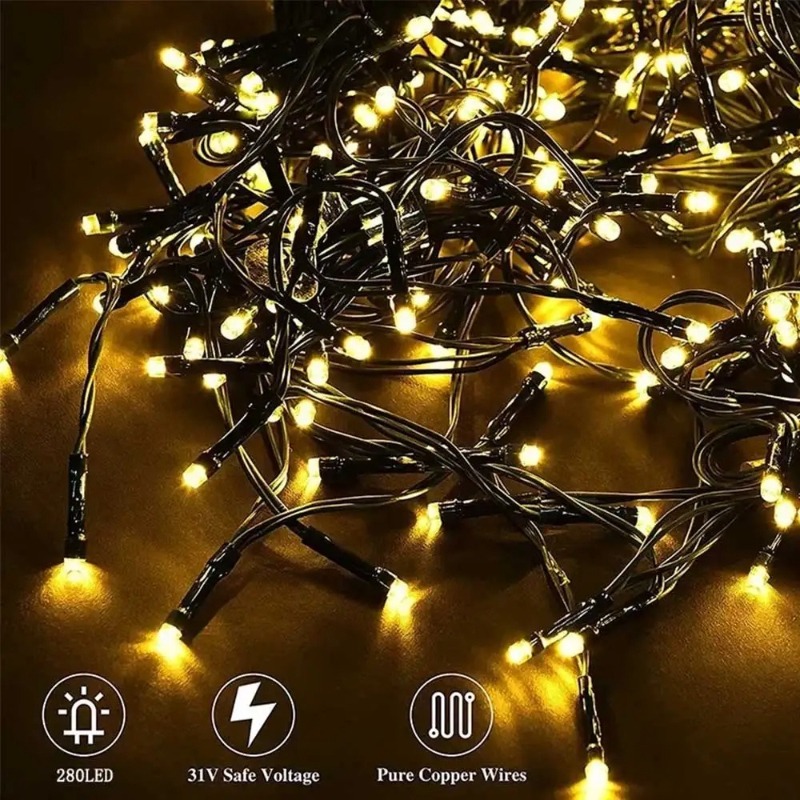 USB LED Fairy String Lights, W - Garden Lighting Decor 评论和价格