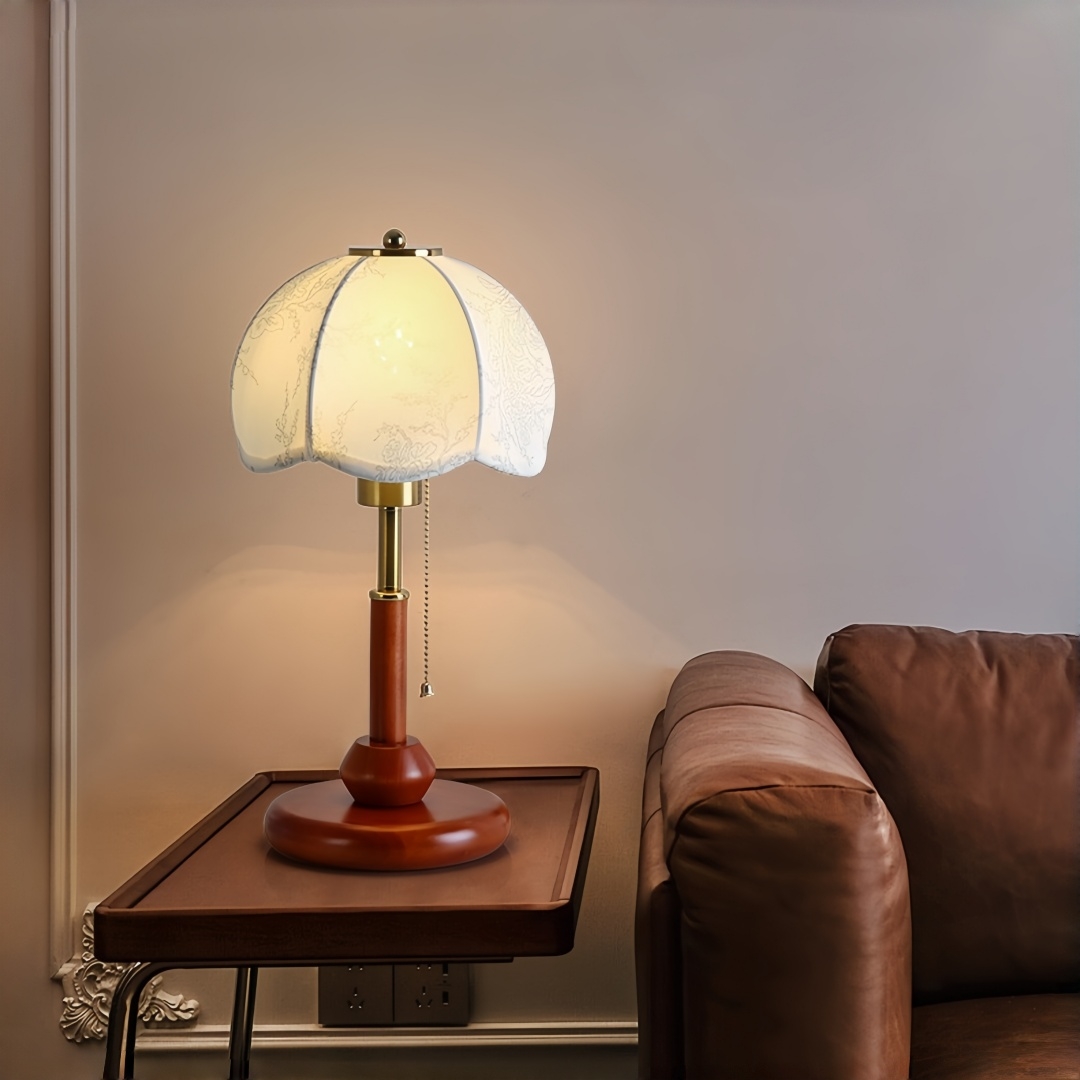 Vintage Scalloped Dome Table L - Lighting Decoration In Bedroom 评论和价格