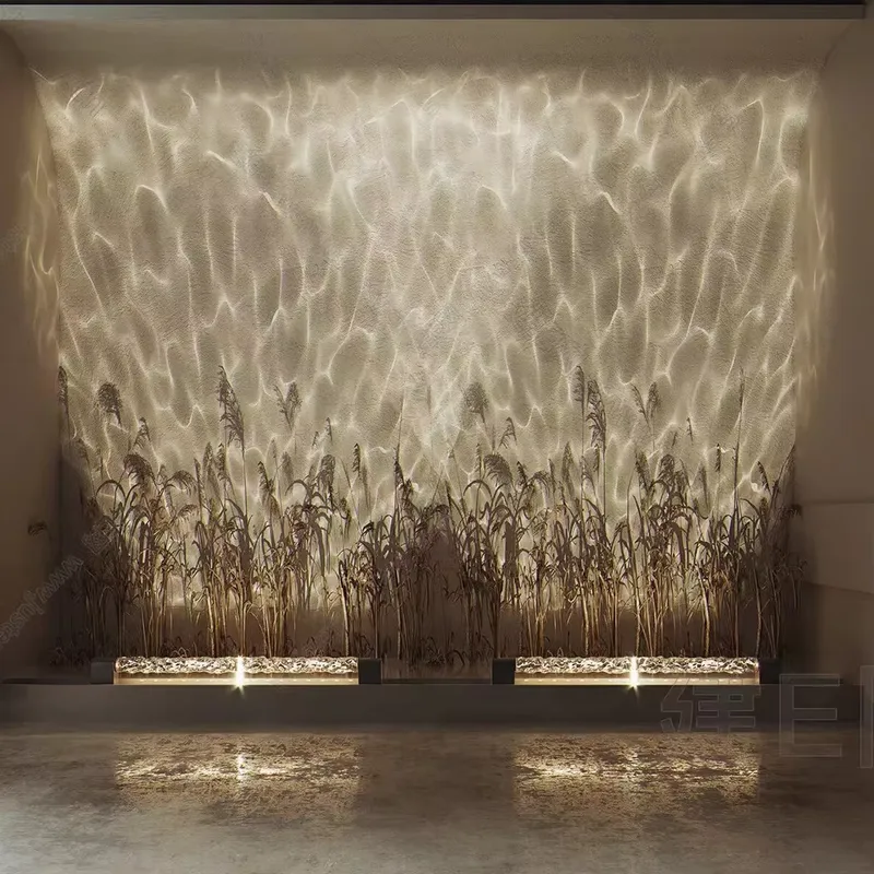Smart 3D Wall Wash Flame Proje - Lighting Decoration In Bedroom 评论和价格