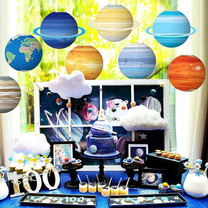 Solar System Creative Planet P - Lantern Paper Solar 评论和价格
