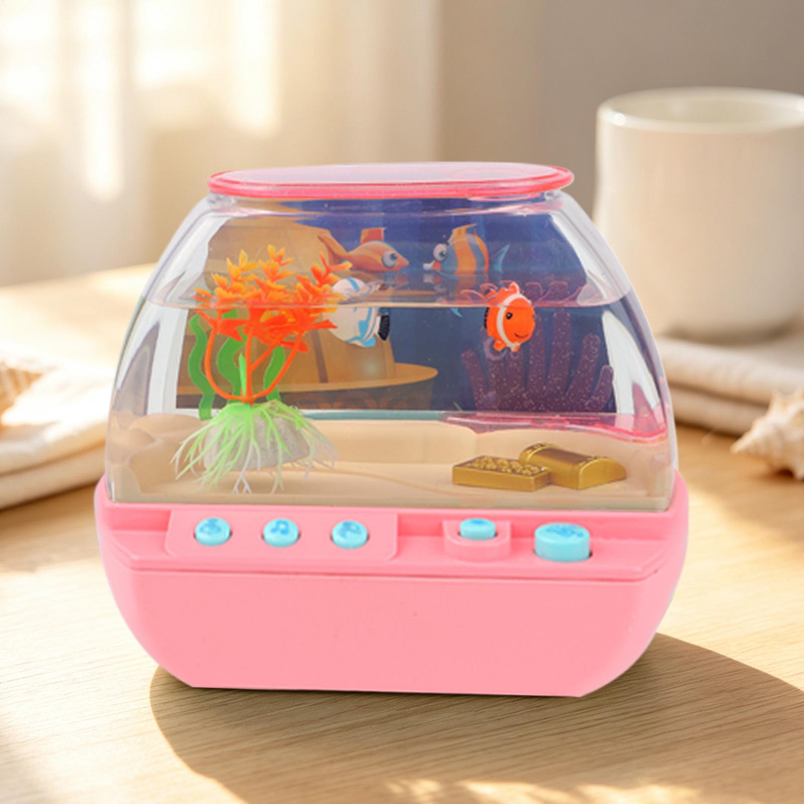 Toy Fish Tank Home Decoration  - Lighting Decoration In Bedroom 评论和价格