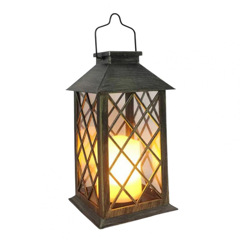 Retro Solar Lantern, Outdoor S - Garden Lighting Decor 评论和价格