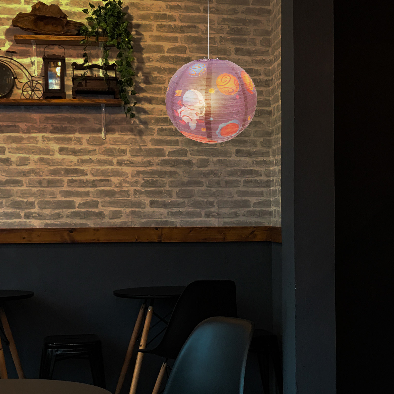 1pc Paper Planets Lanterns Spa - Lantern Paper Solar 评论和价格