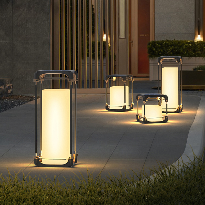 Luminous Floor Lamp Courtyard  - Garden Lighting Decor 评论和价格