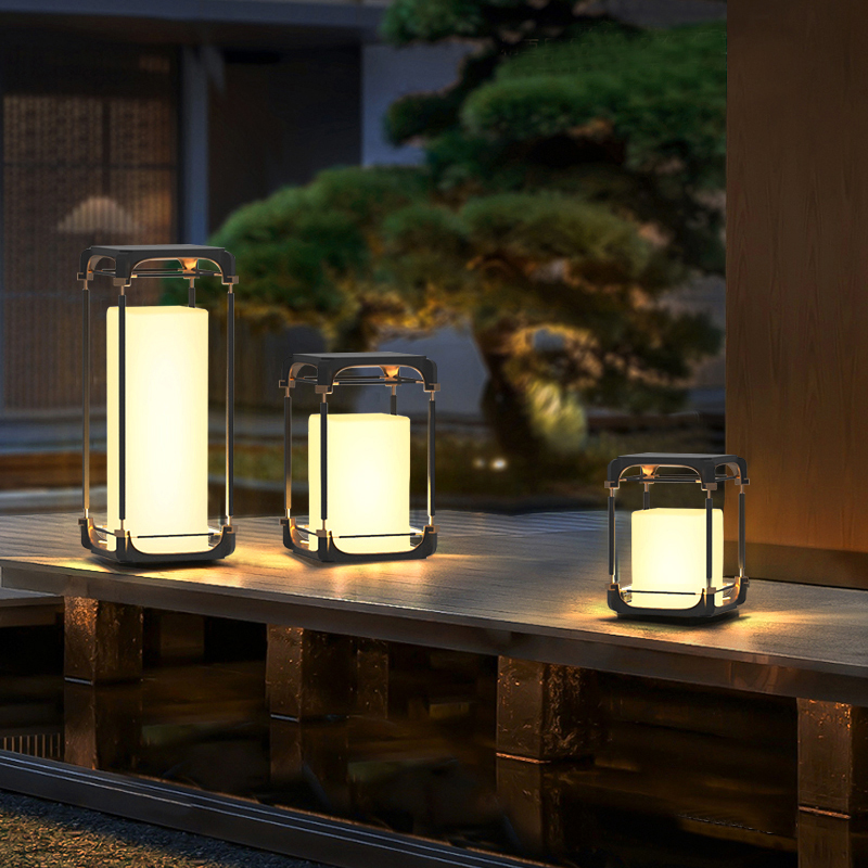 Luminous Floor Lamp Courtyard  - Garden Lighting Decor 评论和价格