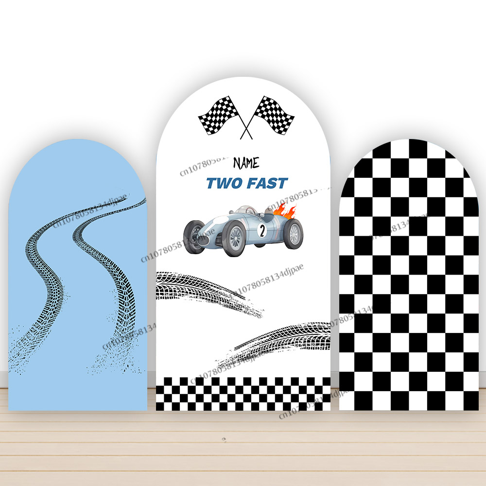 Two Fast Racing Car Backdrop A - Lighting Mcqueen Decor 评论和价格