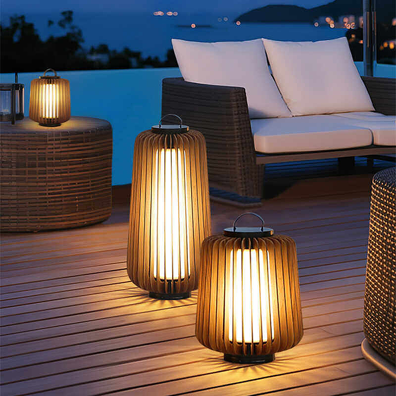 Luminous floor lamp courtyard  - Garden Lighting Decor 评论和价格